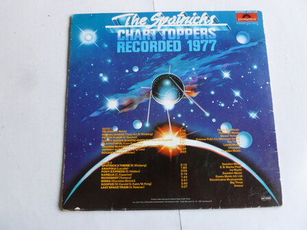 The Spotnicks - Charttoppers recorded 1977 (LP)