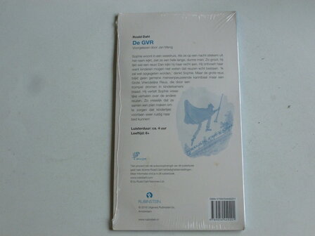 De GVR / De Grote Vriendelijke Reus (4 CD Luisterboek) nieuw