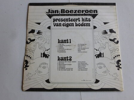 Jan Boezeroen presenteert hits van eigen bodem (LP)