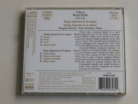 Walton - Piano, String Quartet / Maggini Quartet, Peter Donohoe