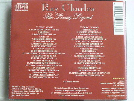 Ray Charles - The Living Legend (2 CD)