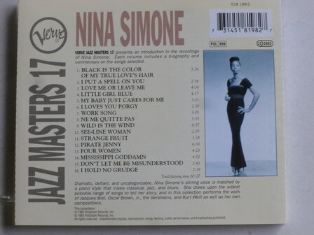 Nina Simone - Jazz Masters 17