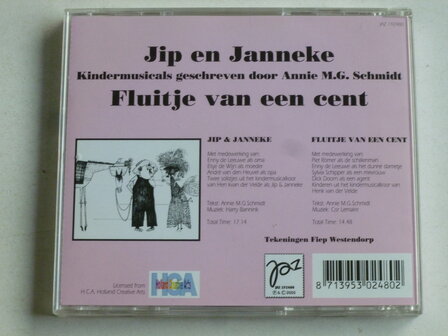 Jip en Janneke - Fluitje van een cent (kindermusical door A.M.G. Schmidt)