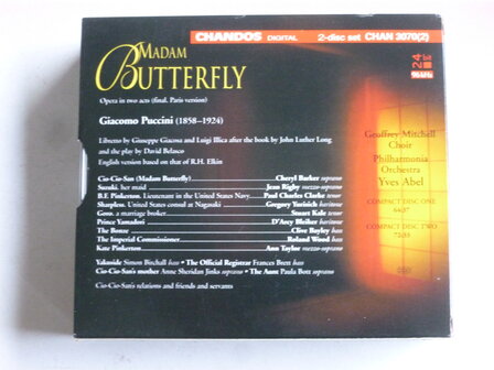 Puccini - Madam Butterfly / Cheryl Barber, Yves Abel (2 CD)