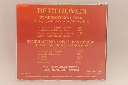 Beethoven - Symphony no 1 + 6