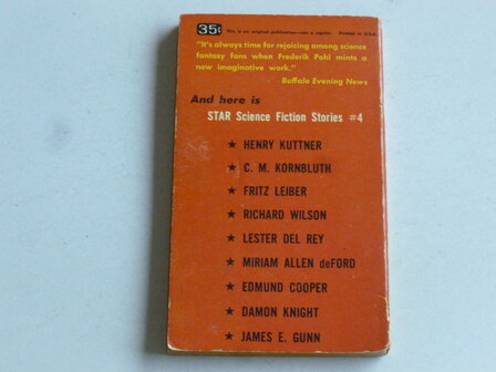 Star science fiction no 4 - Frederik Pohl (boek)