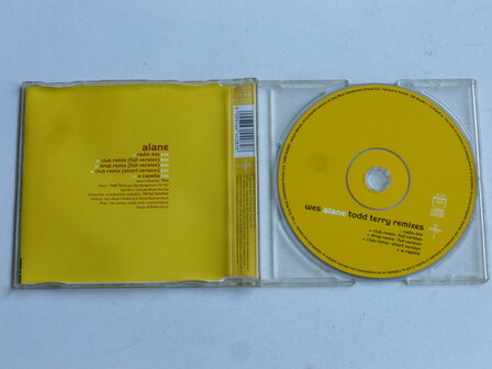 Wes - Alane ( Todd Terry Remixes ) cd single