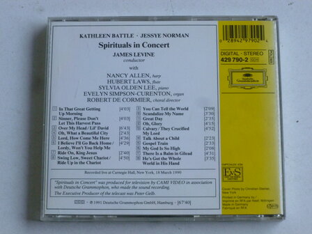Spirituals in Concert -  Battle. Norman, Levine