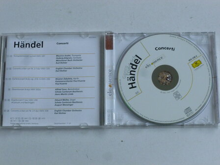 H&auml;ndel - Concerti / Trompeten, Harfen, Orgel Konzerte