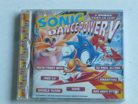Sonic Dance Power V - TV CD