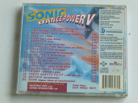 Sonic Dance Power V - TV CD