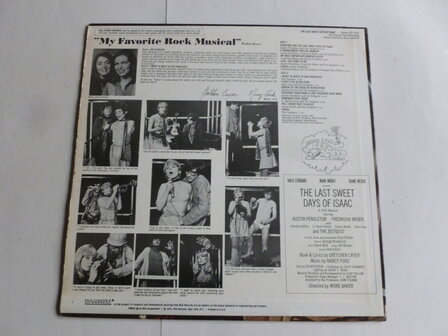 The Last Sweet Days of Isaac - Original Cast Recording (LP) LSO 1169