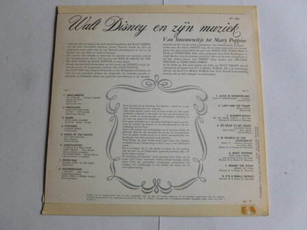 Walt Disney en zijn Muziek - Julie Andrews, Dick van Dyke (LP)