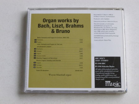 Wayne Marshall - Organ Works Bach Liszt Brahms