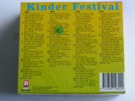 Kinder Festival met 26 Sprookjes en 128 Kinderliedjes (4 CD) Nieuw