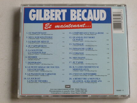 Gilbert Becaud - Et Maintenant... 