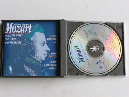 Mozart - Complete Works for violin and orchestra / Rubenstein, Schoonbroodt (2 CD)