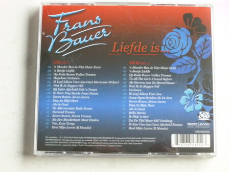 Frans Bauer - Liefde is... (CD + DVD)