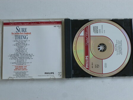 Sure Thing / The Jerome Kern Songbook - Sylvia McNair, Previn