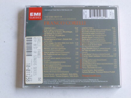 Franco Corelli - The very best of Franco Corelli (2 CD)