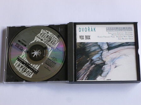 Dvorak - Works for Solo instruments &amp; orchestra / Walter Susskind,  (2 CD)
