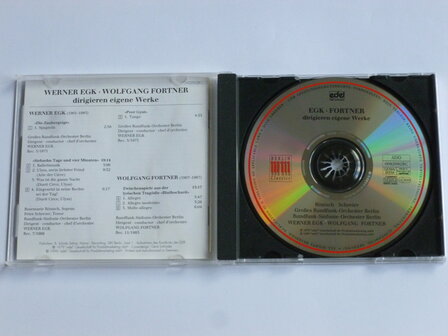 Werner Egk / Wolfgang Fortner - dirigieren eigene werke