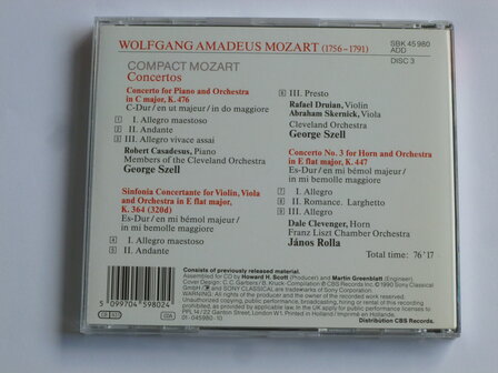 Mozart - Piano  Concerto 21 / R. Casadesus, Szell