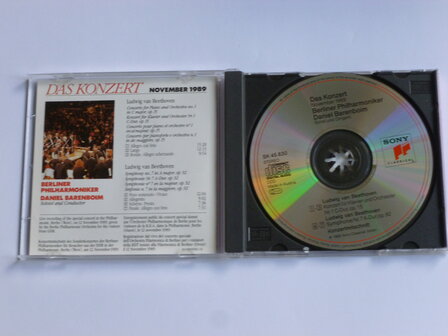 Das Konzert november 1989 / Daniel Barenboim, Berl. Philh.