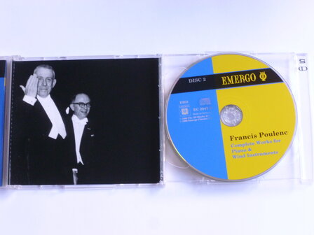 Poulenc - Complete works for piano &amp; wind instr. / Groupe des Sept (2 CD)