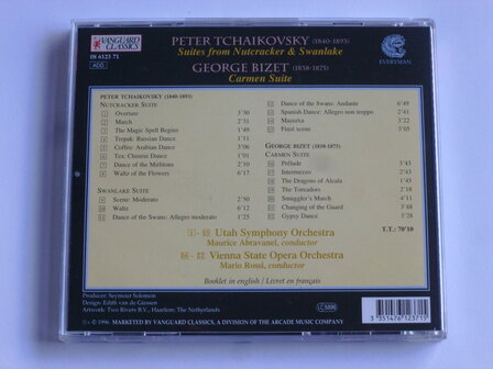 Tchaikovsky - Nutcracker , Swan Lake suite / Maurice Abravanel