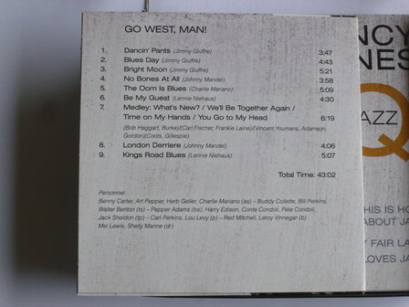 Quincy Jones - recordings 1956 / 1960 (10 CD)