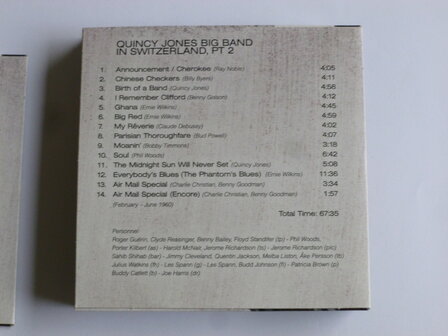 Quincy Jones - recordings 1956 / 1960 (10 CD)