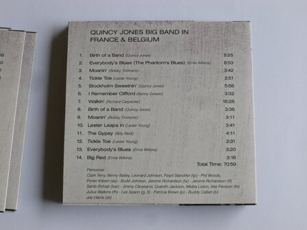 Quincy Jones - recordings 1956 / 1960 (10 CD)