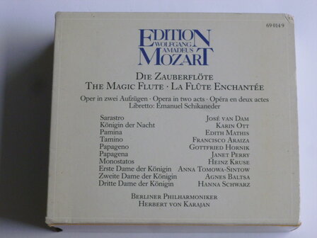 Mozart - Die Zauberfl&ouml;te / Herbert von Karajan (3 CD)