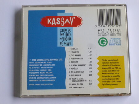 Kassav - Zouk is the only medicine we have