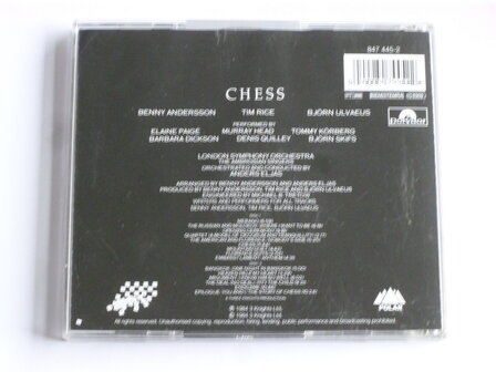 Chess - Benny Andersson, Tim Rice, Bjorn Ulvaeus (2 CD) polydor