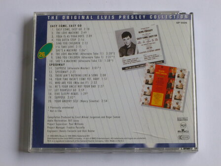 Elvis Presley - Easy Come, Easy Go / Speedway