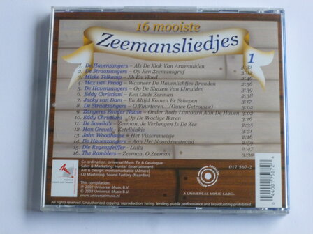 16 Mooiste Zeemansliedjes 1