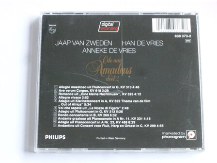 Ode aan Amadeus - Deel 2