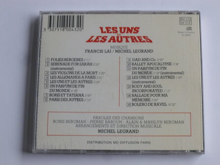 Les Uns et Les Autres - Francis Lai / Michel Legrand (soundtrack)