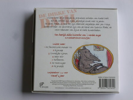 Roald Dahl - De Dikke van Dahl (5 CD)