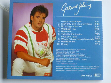 Gerard Joling - Love is in your eyes (wea)