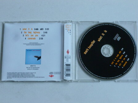 Mark Knopfler - What it is (CD Single)
