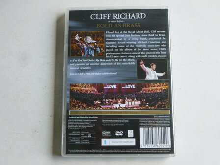 Cliff Richard - Bold as Brass / Live at the Royal Albert Hall (DVD) spec. limited edition