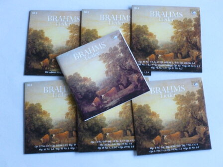 Brahms - Lieder / Dietrich Fischer Dieskau (6 CD)