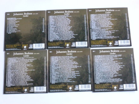 Brahms - Lieder / Dietrich Fischer Dieskau (6 CD)
