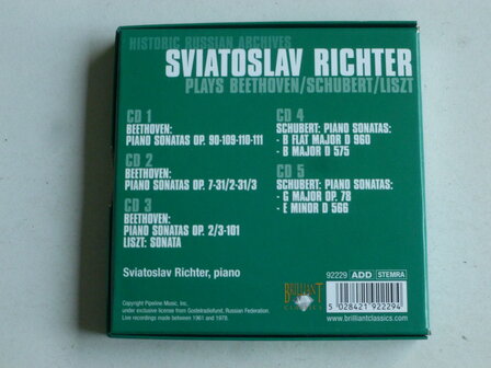 Sviatoslav Richter - Historic Russian Archives (5 CD)