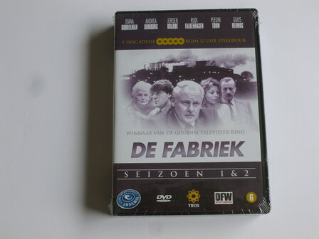 De Fabriek - Seizoen 1 &amp; 2 / Jeroen krabbe, Pleuni Touw, Rudi Falkenhage (5 DVD) Nieuw