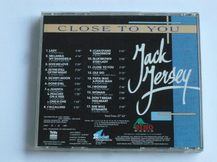 Jack Jersey - Close to you
