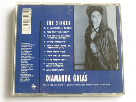 Diamanda Galas - The Singer